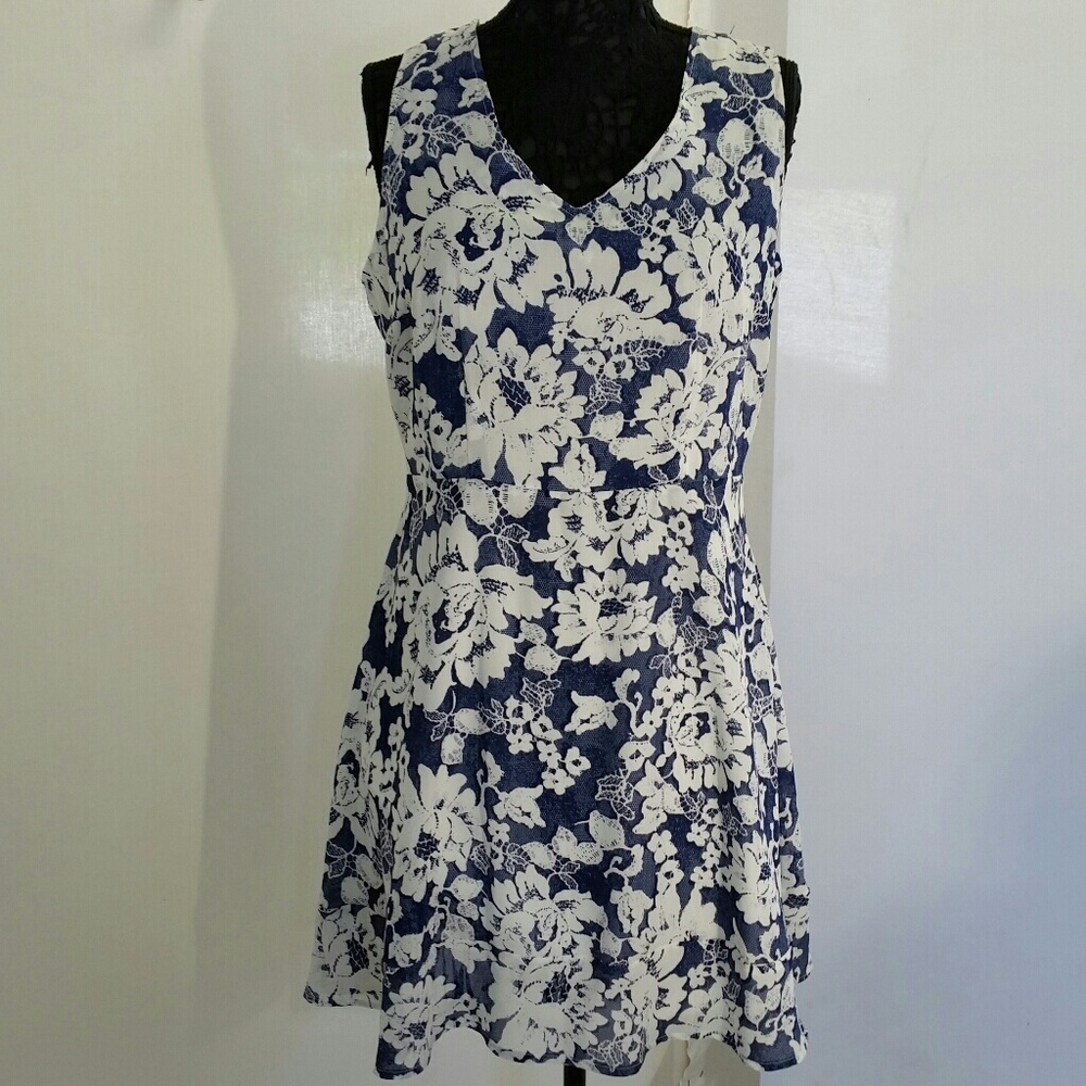 B2G1 Set Sail Blue and white Dress
